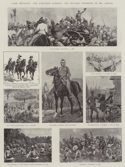 Lord Methuen, the Captured General and Notable Incidents in His Career by Richard Caton Woodville junior